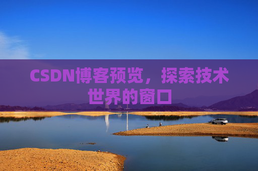 CSDN博客预览，探索技术世界的窗口